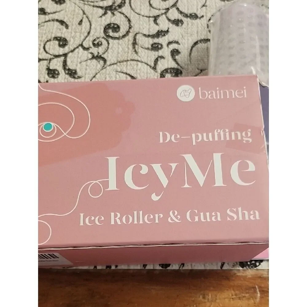 Baimei Pink Facial Ice Roller